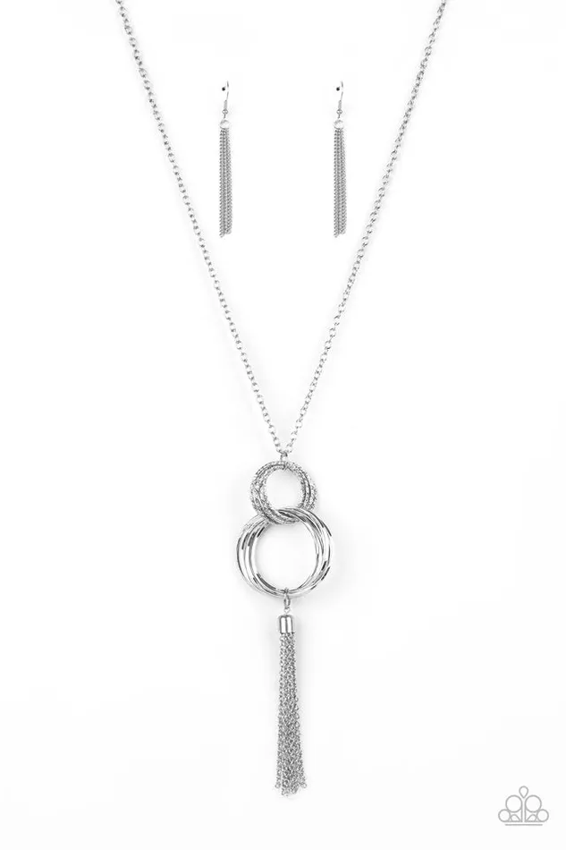 Necklaces Paparazzi Necklace Orbiting Splendor Silver Paparazzi Jewelry Necklaces Paparazzi Necklace Orbiting Splendor Silver Paparazzi Jewelry