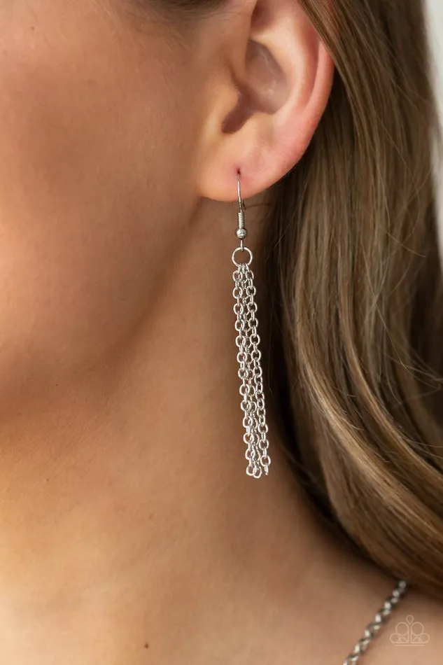 Necklaces Paparazzi Necklace Orbiting Splendor Silver Paparazzi Jewelry Necklaces Paparazzi Necklace Orbiting Splendor Silver Paparazzi Jewelry