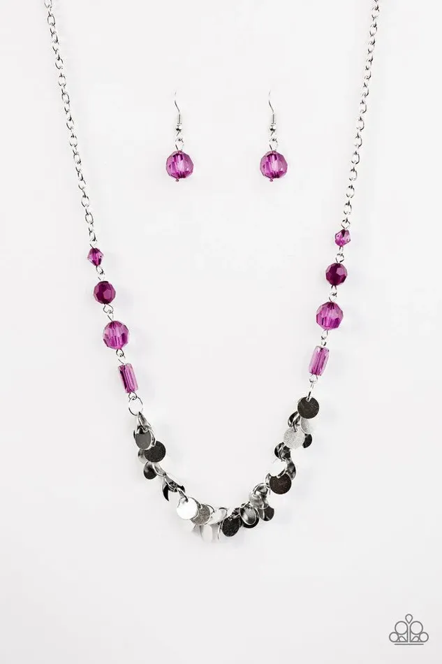 Necklaces Paparazzi Necklace Reap The Whirlwind Purple Paparazzi Jewelry