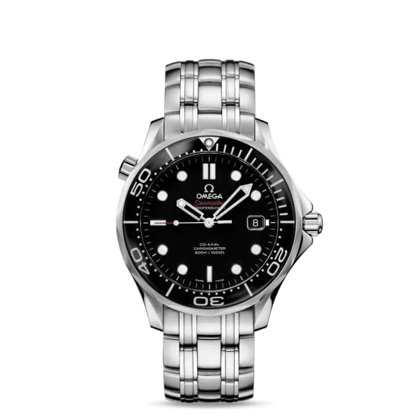 Omega Omega Seamaster 41mm Watch Ref 21230412001003 Black Index Dial Stainless Steel Bracelet Bracelets Omega Omega Seamaster 41mm Watch Ref 21230412001003 Black Index Dial Stainless Steel Bracelet Bracelets