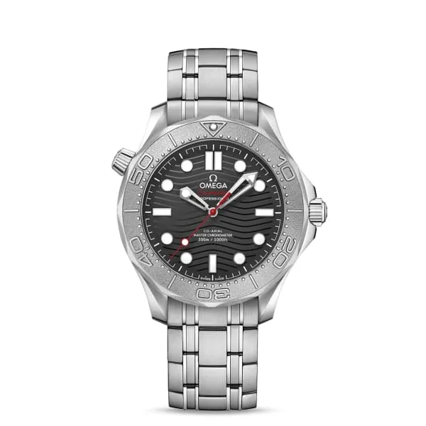 Omega Seamaster 42mm Watch Ref 21030422001002 Black Index Dial Stainless Steel Bracelet Omega Bracelets Omega Seamaster 42mm Watch Ref 21030422001002 Black Index Dial Stainless Steel Bracelet Omega Bracelets