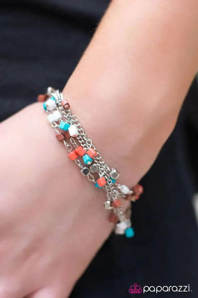 Paparazzi Bracelet Block Beats Multi Paparazzi Jewelry Bracelets