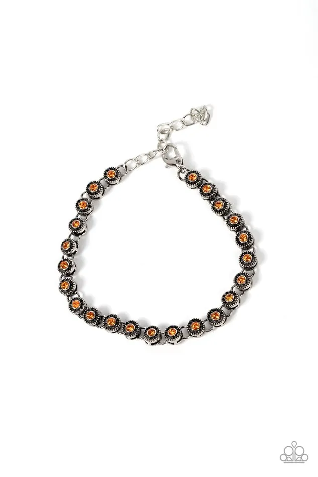Paparazzi Bracelet Charm School Shimmer Orange Paparazzi Jewelry Bracelets Paparazzi Bracelet Charm School Shimmer Orange Paparazzi Jewelry Bracelets