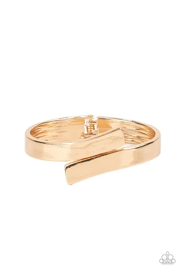 Paparazzi Bracelet Dare to Flare Gold Paparazzi Jewelry Bracelets Paparazzi Bracelet Dare to Flare Gold Paparazzi Jewelry Bracelets