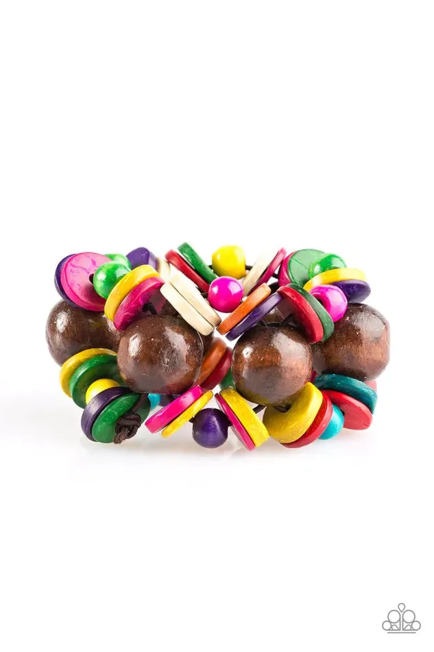 Paparazzi Bracelet Fiji Fabulous Multi Paparazzi Jewelry Bracelets