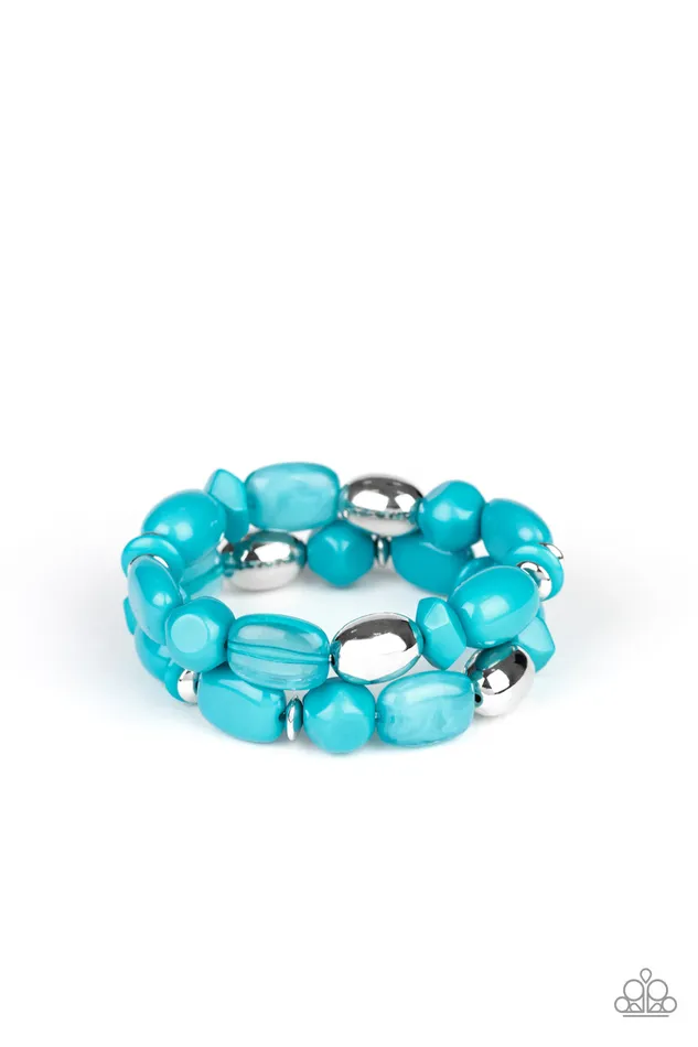 Paparazzi Bracelet Fruity Flavor Blue Paparazzi Jewelry Bracelets