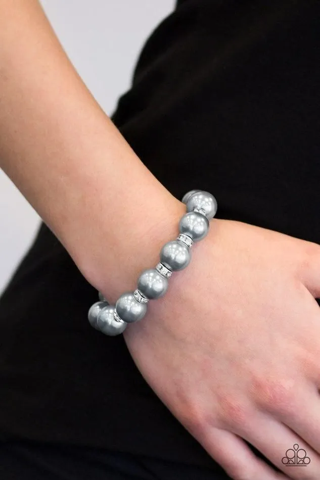 Paparazzi Bracelet Here Comes The BRIDESMAID Silver Paparazzi Jewelry Bracelets