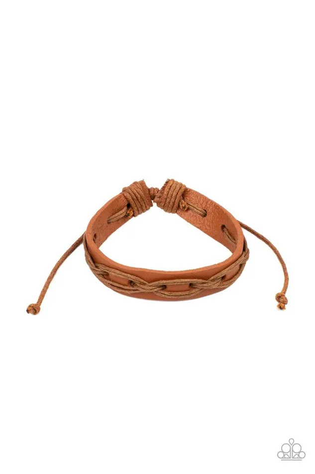 Paparazzi Bracelet Macho Mystery Brown Paparazzi Jewelry Bracelets Paparazzi Bracelet Macho Mystery Brown Paparazzi Jewelry Bracelets