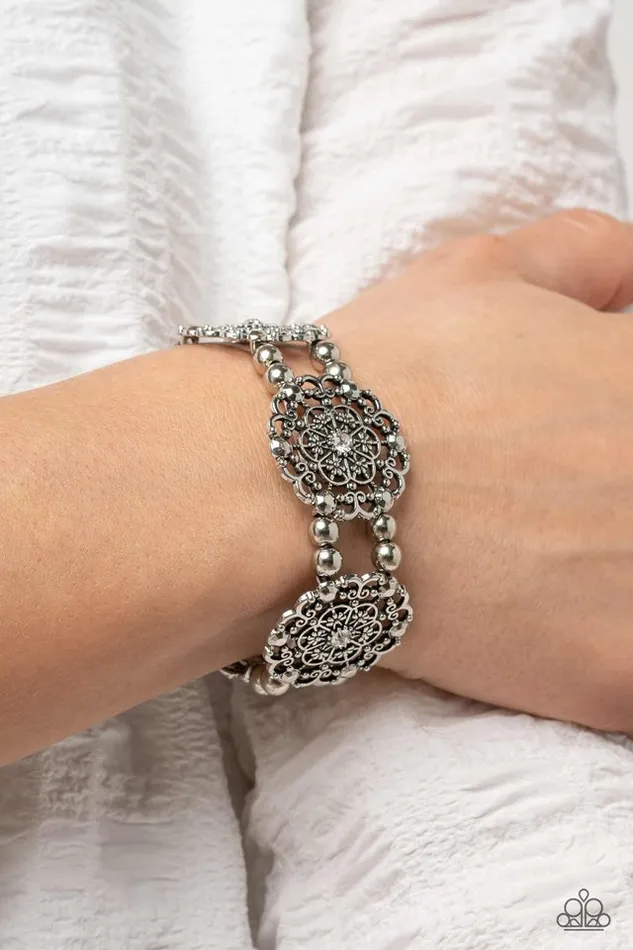Paparazzi Bracelet Ornamental Occasion White Paparazzi Jewelry Bracelets