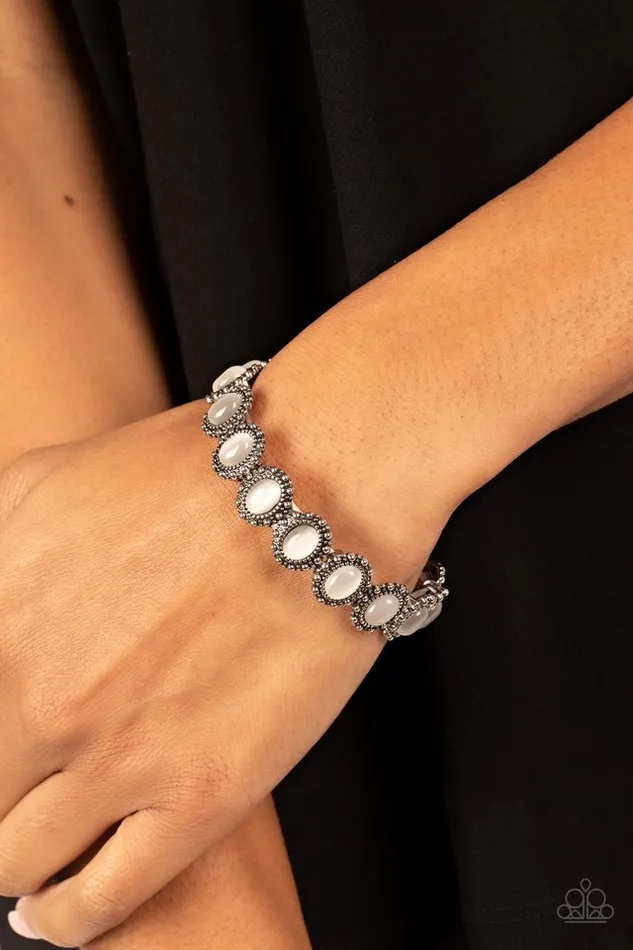 Paparazzi Bracelet Sweet Oblivion White Paparazzi Jewelry Bracelets