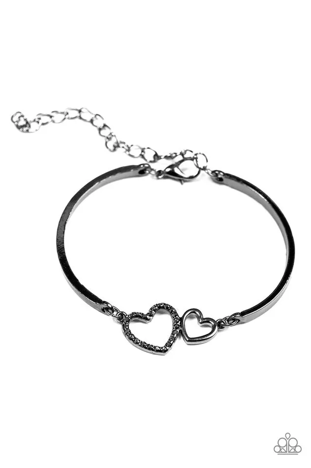 Paparazzi Bracelet The Show LUST Go On Black Paparazzi Jewelry Bracelets