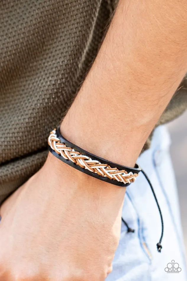 Paparazzi Bracelet Urban Rambler Brown Paparazzi Jewelry Bracelets