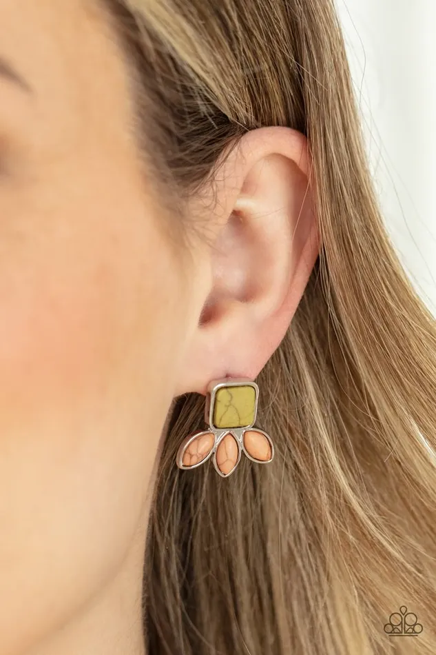 Paparazzi Earring Hill Country Blossoms Multi Paparazzi Jewelry Earrings