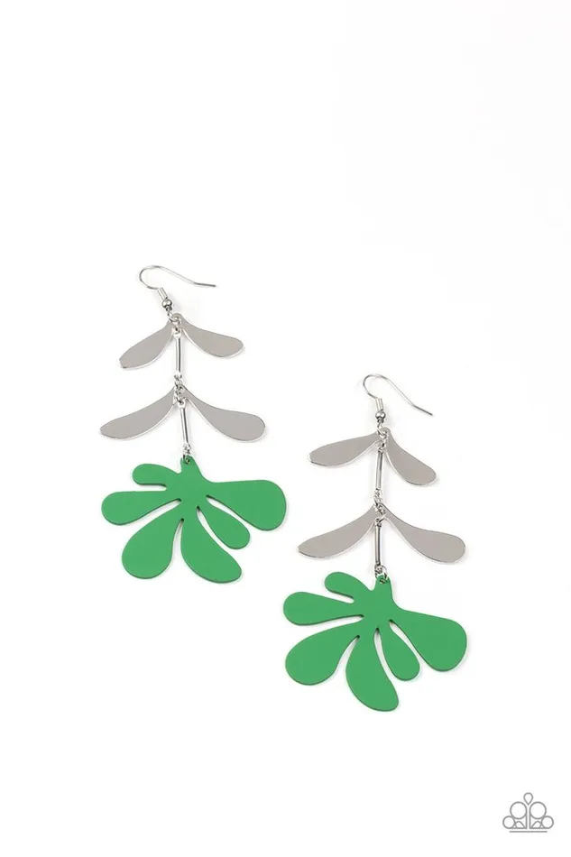 Paparazzi Earring Palm Beach Bonanza Green Paparazzi Jewelry Earrings Paparazzi Earring Palm Beach Bonanza Green Paparazzi Jewelry Earrings