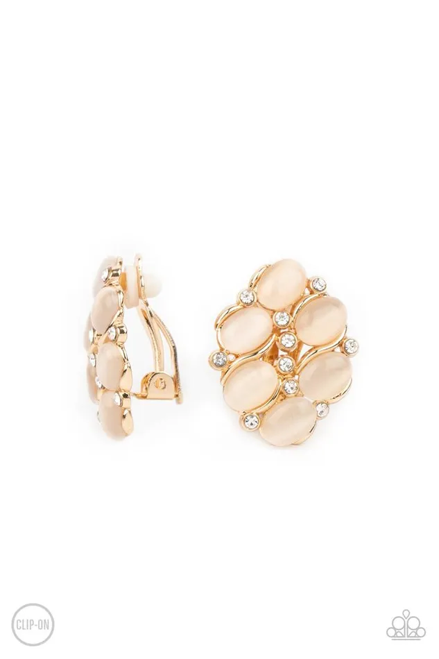 Paparazzi Earring Row Row Row Your YACHT Gold Paparazzi Jewelry Earrings Paparazzi Earring Row Row Row Your YACHT Gold Paparazzi Jewelry Earrings