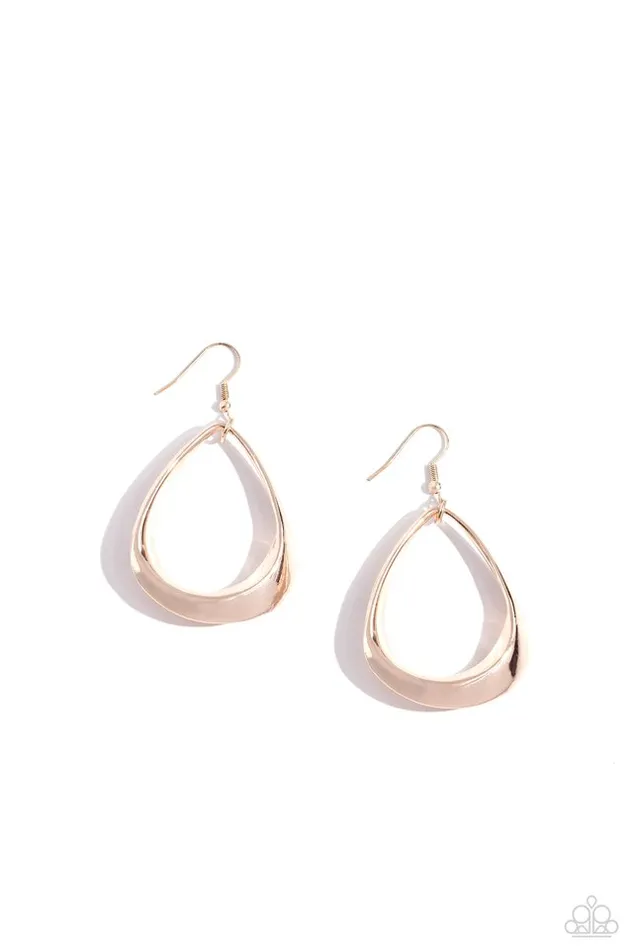 Paparazzi Earring Subtle Solstice Rose Gold Paparazzi Jewelry Earrings Paparazzi Earring Subtle Solstice Rose Gold Paparazzi Jewelry Earrings