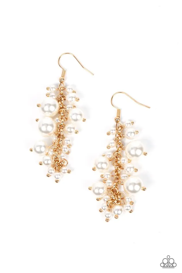 Paparazzi Earring The Rumors are True Gold Paparazzi Jewelry Earrings Paparazzi Earring The Rumors are True Gold Paparazzi Jewelry Earrings