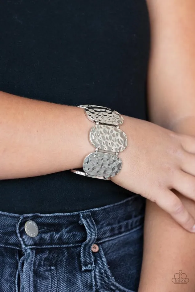 Paparazzi Jewelry Bracelets Paparazzi Bracelet Artisan Exhibition Silver