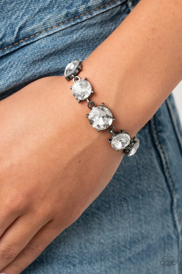 Paparazzi Jewelry Bracelets Paparazzi Bracelet Cant Believe My ICE Black