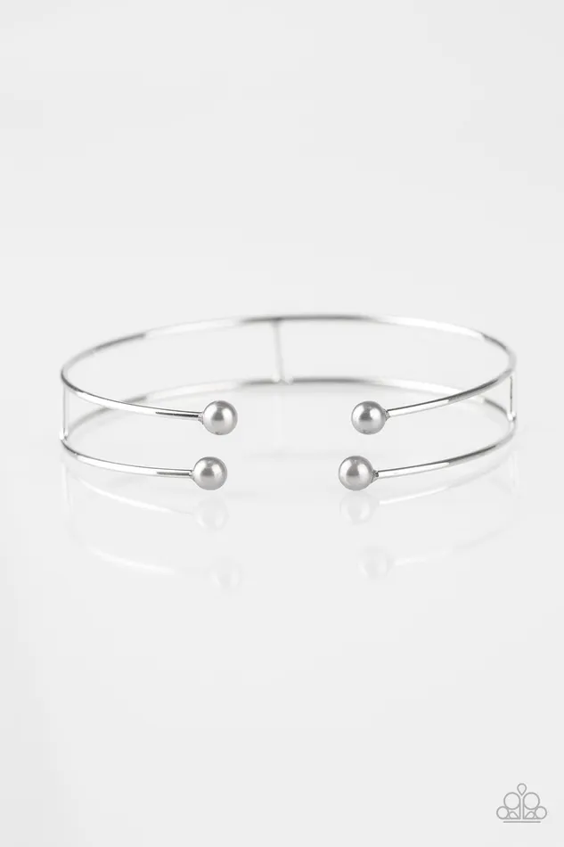 Paparazzi Jewelry Bracelets Paparazzi Bracelet Delicately Demure Silver