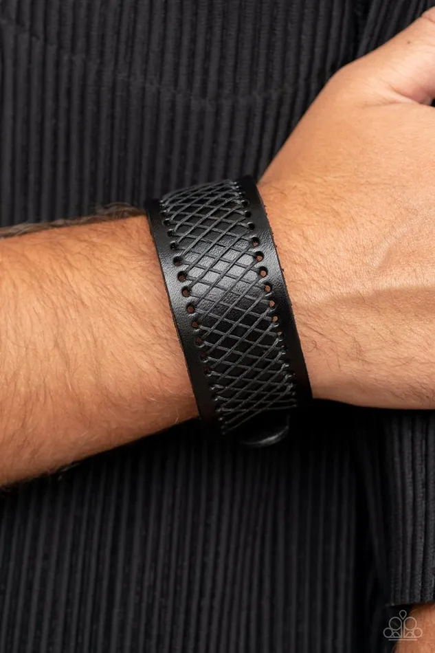 Paparazzi Jewelry Bracelets Paparazzi Bracelet Drifter Discovery Black