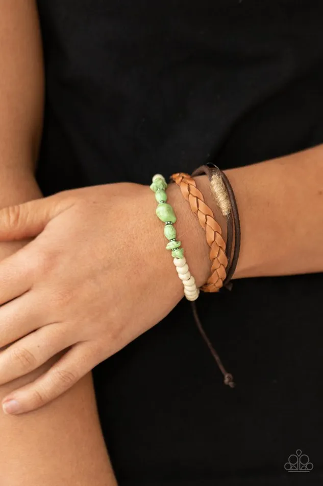 Paparazzi Jewelry Bracelets Paparazzi Bracelet Far Out Wayfair Green