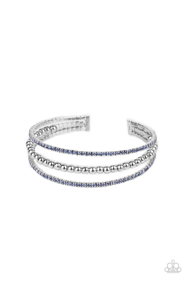 Paparazzi Jewelry Bracelets Paparazzi Bracelet HighEnd Eye Candy Blue Paparazzi Jewelry Bracelets Paparazzi Bracelet HighEnd Eye Candy Blue