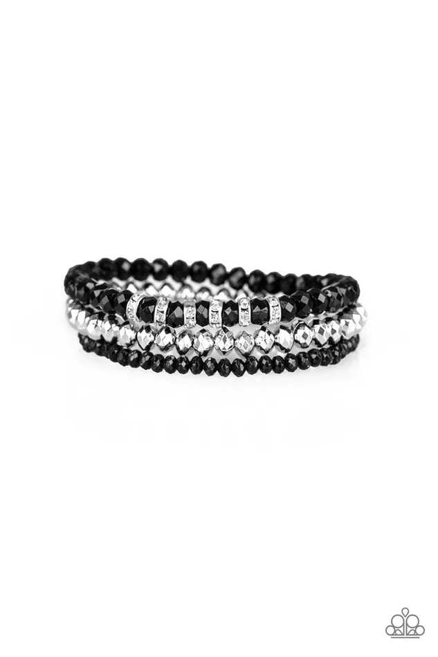 Paparazzi Jewelry Bracelets Paparazzi Bracelet Ideal Idol Black