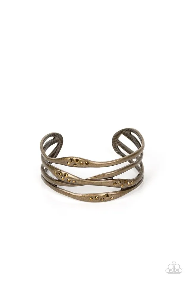 Paparazzi Jewelry Bracelets Paparazzi Bracelet Line It Up Brass Paparazzi Jewelry Bracelets Paparazzi Bracelet Line It Up Brass