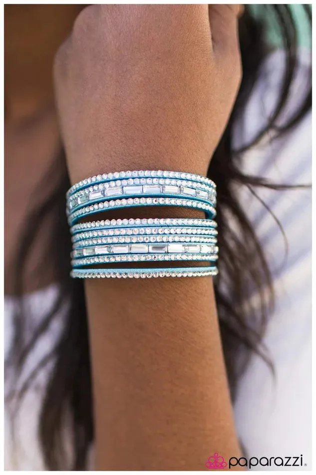 Paparazzi Jewelry Bracelets Paparazzi Bracelet Name Your Price Blue