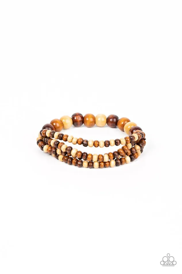 Paparazzi Jewelry Bracelets Paparazzi Bracelet Oceania Oasis Brown Paparazzi Jewelry Bracelets Paparazzi Bracelet Oceania Oasis Brown