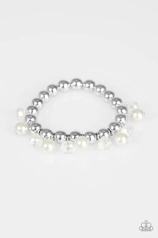 Paparazzi Jewelry Bracelets Paparazzi Bracelet Once In A Millennium White