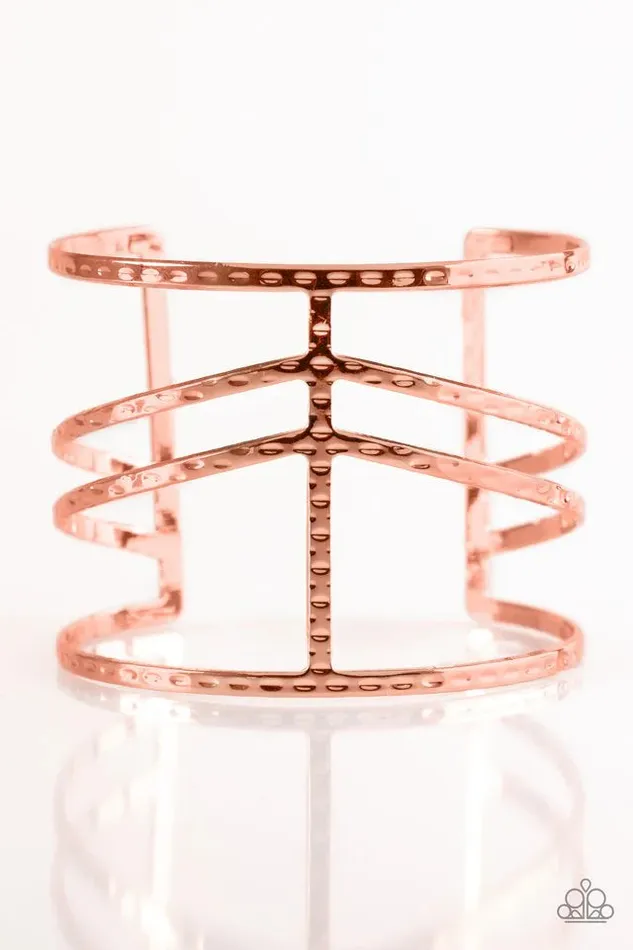 Paparazzi Jewelry Bracelets Paparazzi Bracelet Stick Out A NILE Copper