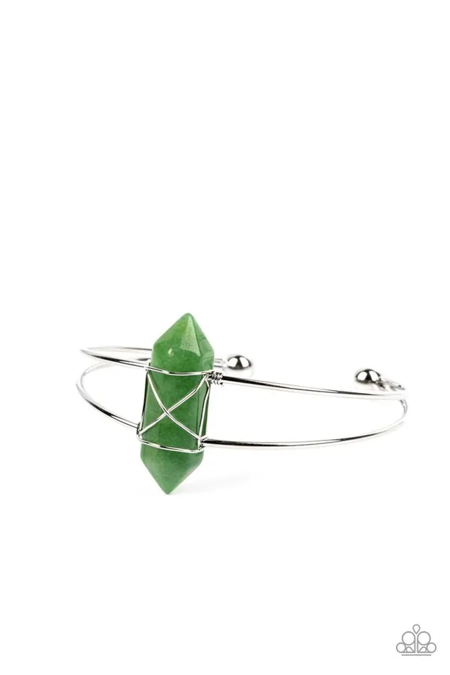 Paparazzi Jewelry Bracelets Paparazzi Bracelet Terra Transcendence Green Paparazzi Jewelry Bracelets Paparazzi Bracelet Terra Transcendence Green