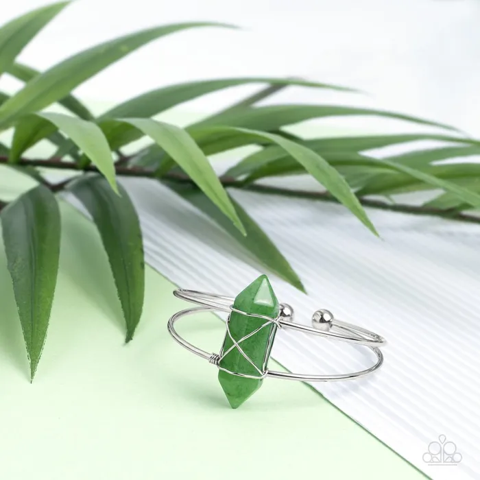 Paparazzi Jewelry Bracelets Paparazzi Bracelet Terra Transcendence Green Paparazzi Jewelry Bracelets Paparazzi Bracelet Terra Transcendence Green