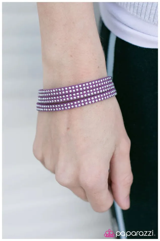 Paparazzi Jewelry Bracelets Paparazzi Bracelet The Girl Scout Purple