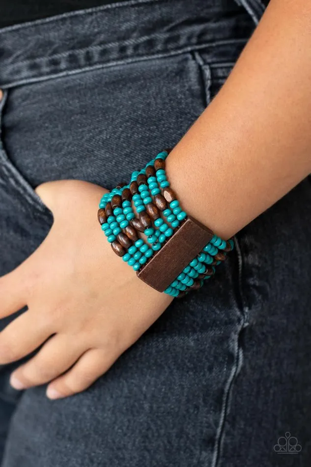 Paparazzi Jewelry Bracelets Paparazzi Bracelet Tropical Nirvana Blue