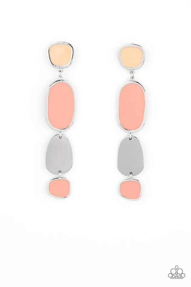 Paparazzi Jewelry Earrings Paparazzi Earring All Out Allure Orange Paparazzi Jewelry Earrings Paparazzi Earring All Out Allure Orange