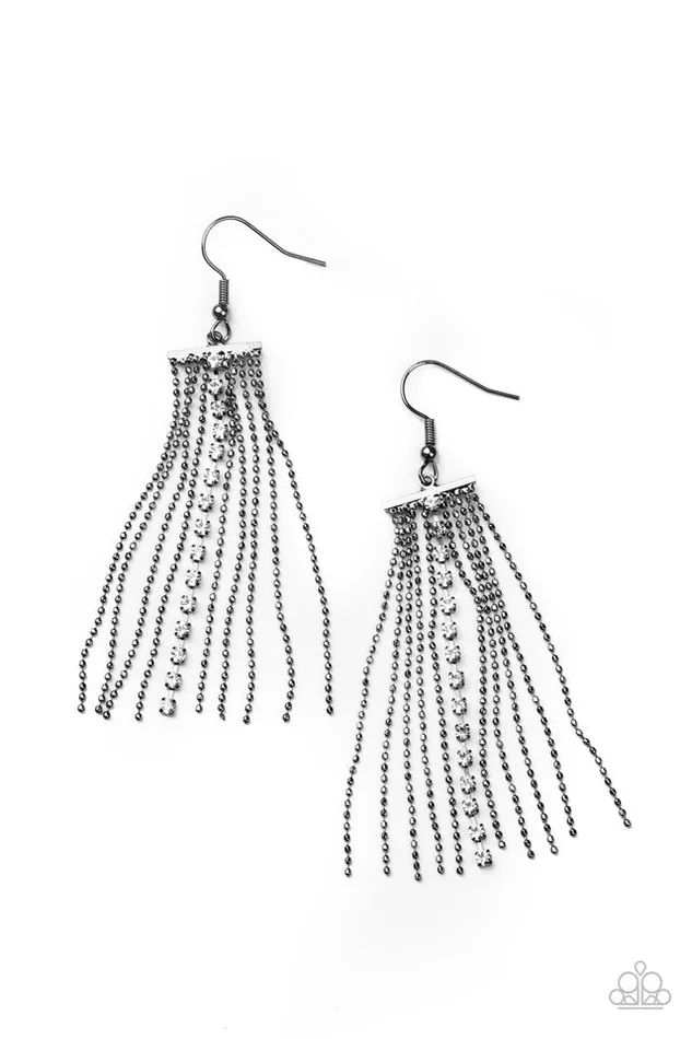 Paparazzi Jewelry Earrings Paparazzi Earring Another Day Another DRAMA Black Paparazzi Jewelry Earrings Paparazzi Earring Another Day Another DRAMA Black