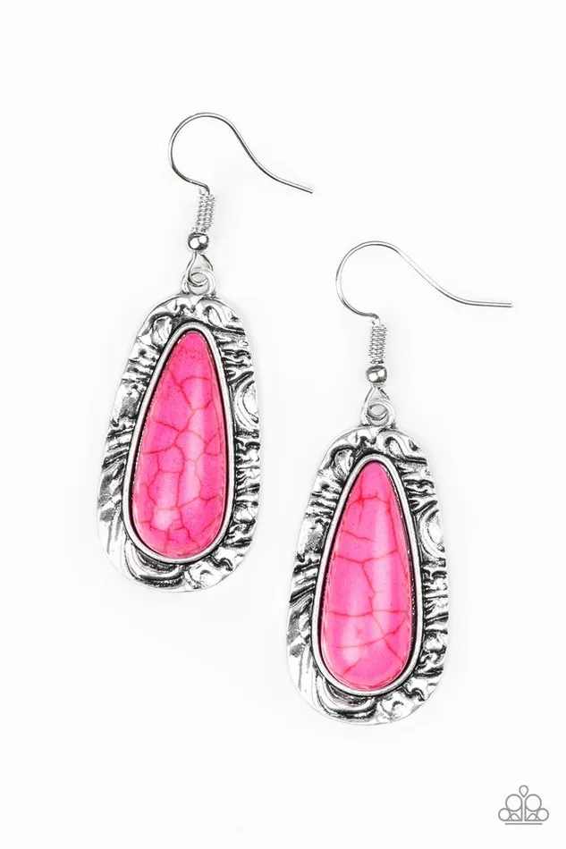 Paparazzi Jewelry Earrings Paparazzi Earring Cruzin Colorado Pink Paparazzi Jewelry Earrings Paparazzi Earring Cruzin Colorado Pink