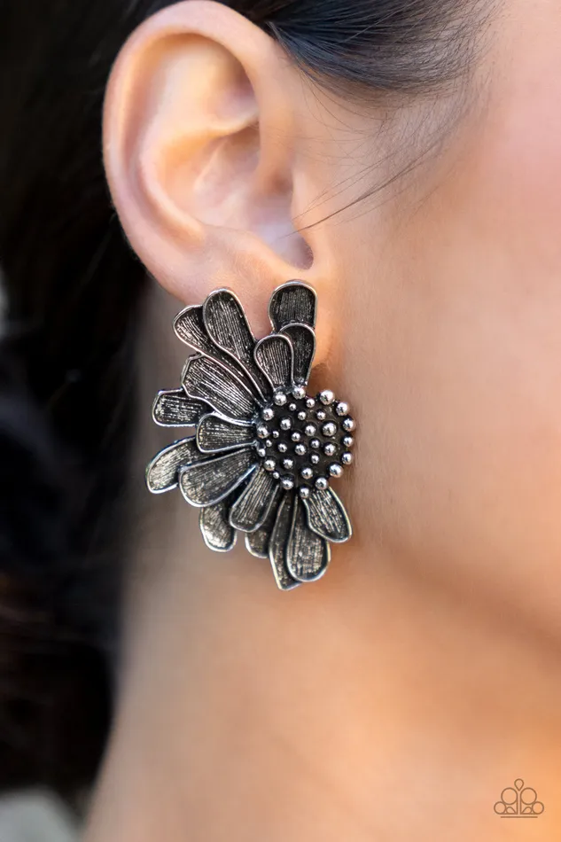 Paparazzi Jewelry Earrings Paparazzi Earring Farmstead Meadow Silver