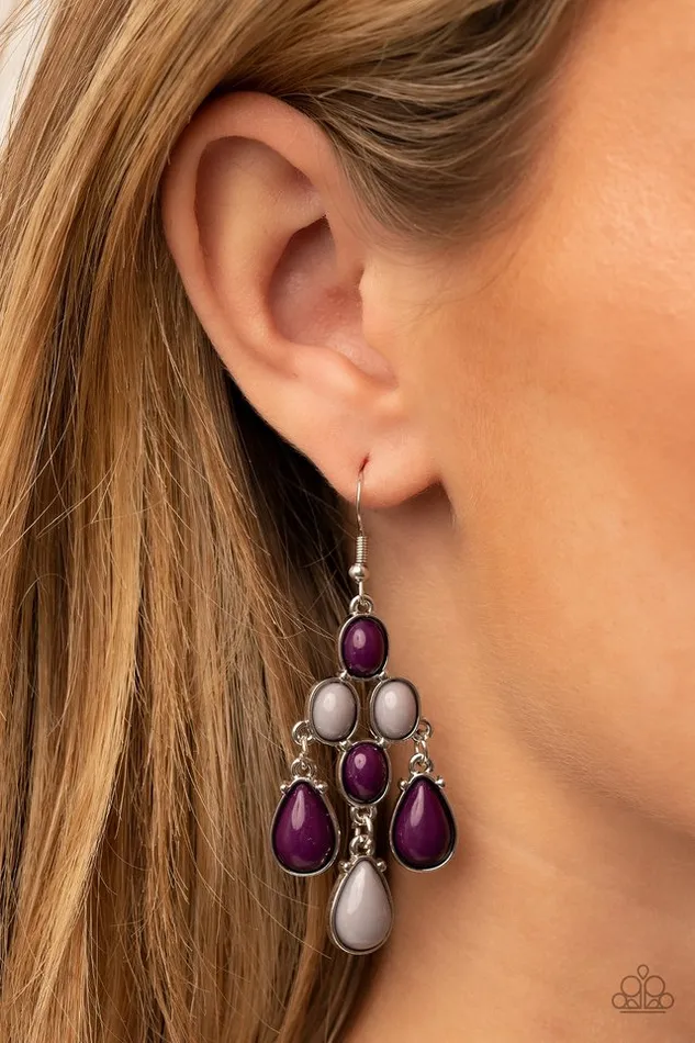 Paparazzi Jewelry Earrings Paparazzi Earring Feeling TIERrific Multi