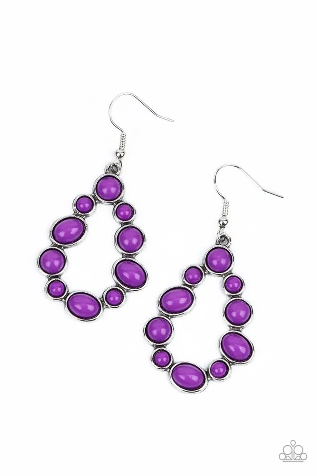 Paparazzi Jewelry Earrings Paparazzi Earring POPular Party Purple Paparazzi Jewelry Earrings Paparazzi Earring POPular Party Purple