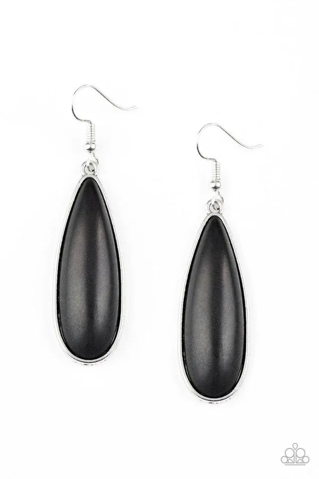 Paparazzi Jewelry Earrings Paparazzi Earring Santa Fe Skies Black