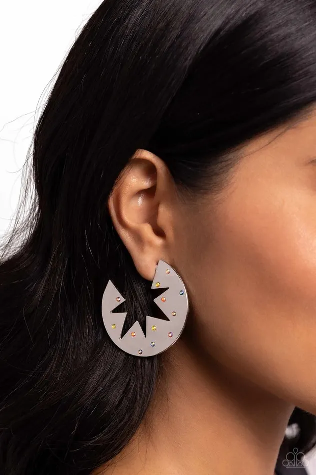 Paparazzi Jewelry Earrings Paparazzi Earring Starry Sensation Multi