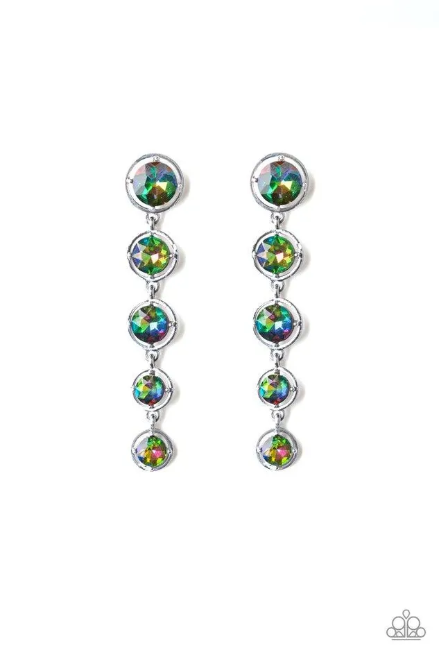 Paparazzi Jewelry Earrings Paparazzi Earrings Drippin In Starlight Multi