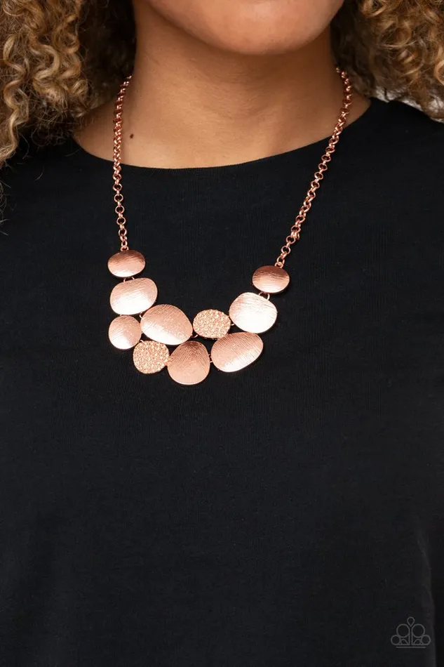 Paparazzi Jewelry Necklaces Paparazzi Necklace A Hard LUXE Story Copper