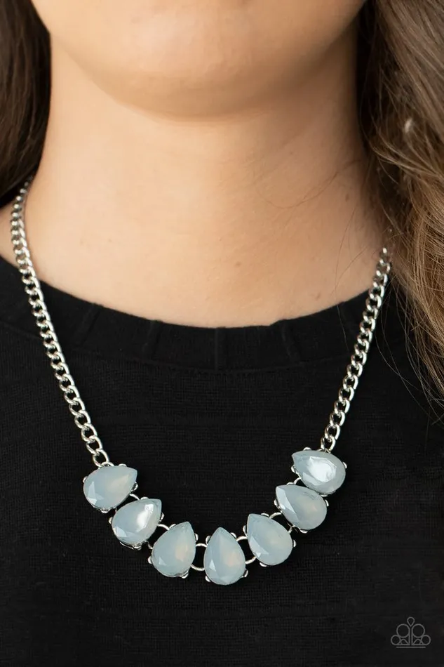Paparazzi Jewelry Necklaces Paparazzi Necklace Above The Clouds Silver