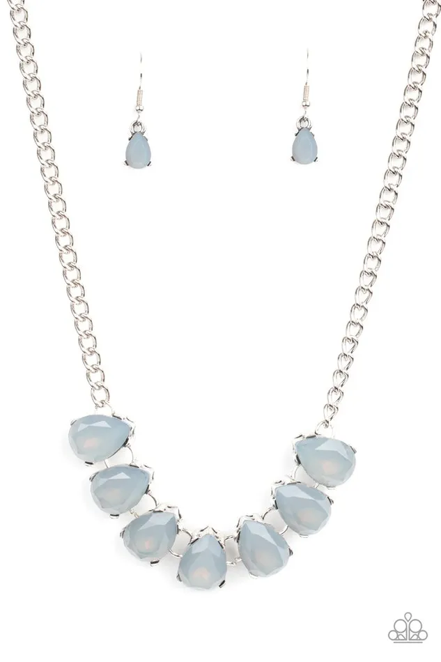Paparazzi Jewelry Necklaces Paparazzi Necklace Above The Clouds Silver Paparazzi Jewelry Necklaces Paparazzi Necklace Above The Clouds Silver