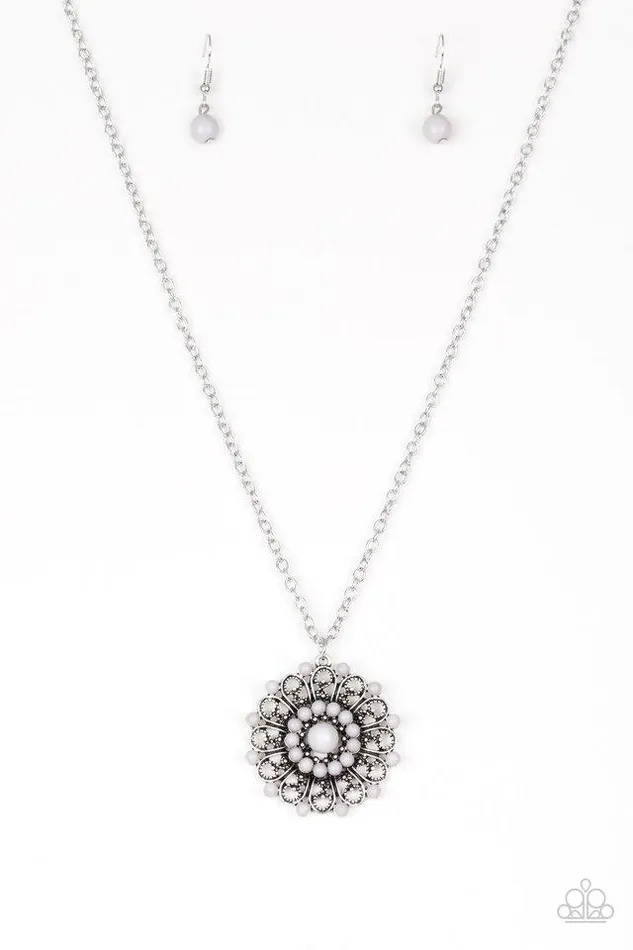 Paparazzi Jewelry Necklaces Paparazzi Necklace Boho Bonanza Silver